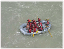 Rafting in SIkkim